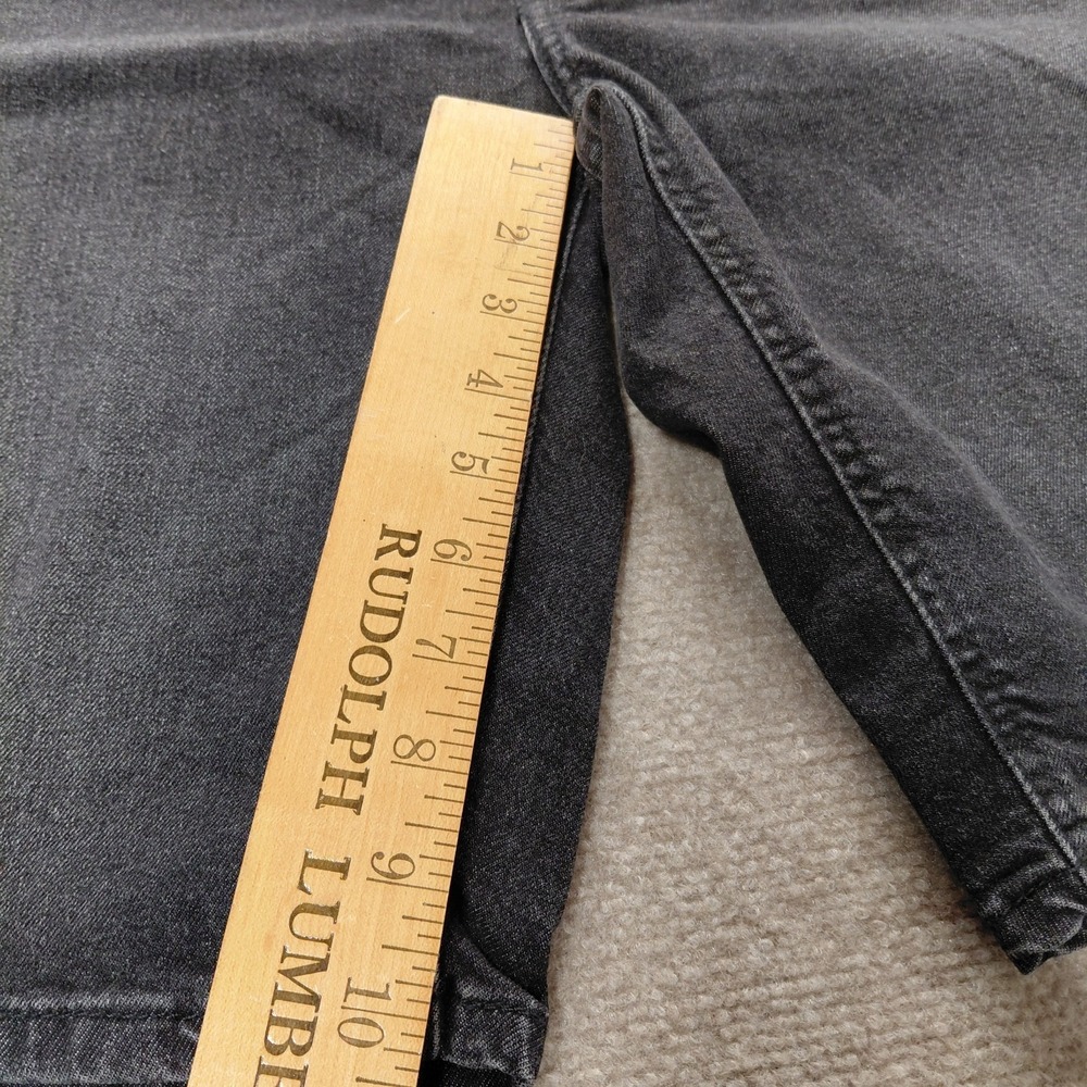 Levis 541 Athletic Taper Mens 40 Denim Shorts Black Fade Wash 10" Inseam NEW - Picture 8 of 11